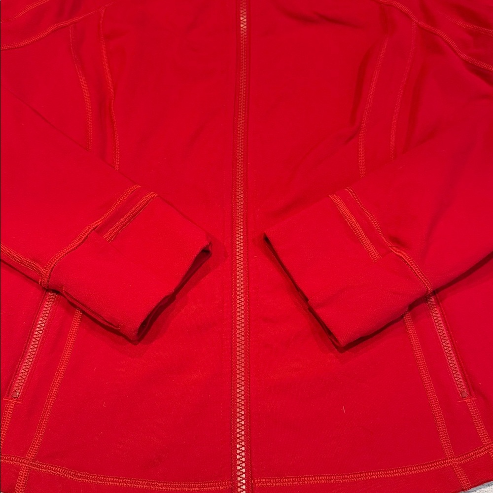 🍋Women’s Lululemon Define Jacket ❤️RARE❤️Size 16 Dark Red W4AWKS🍋 - Picture 10 of 16